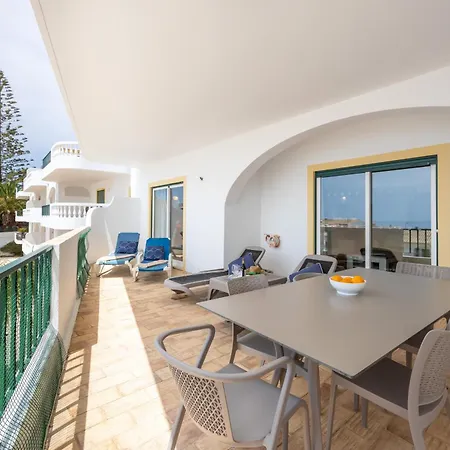 Coolhouses Algarve , 2 Bed W/ Sea View, Blue Ocean View Lejlighed Luz
